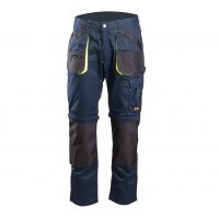 Darba Bikses Šorti Ērtas Kvalitatīvas Mūsdienīgas Labas Staipīgas Zilā Krāsā 2 in 1 PRACTICAL Brixton Safety Workwear Detachable Legs Navy Blue Darba Apģērbs Danett Depo Ksenukai Krauta Cenuklubs