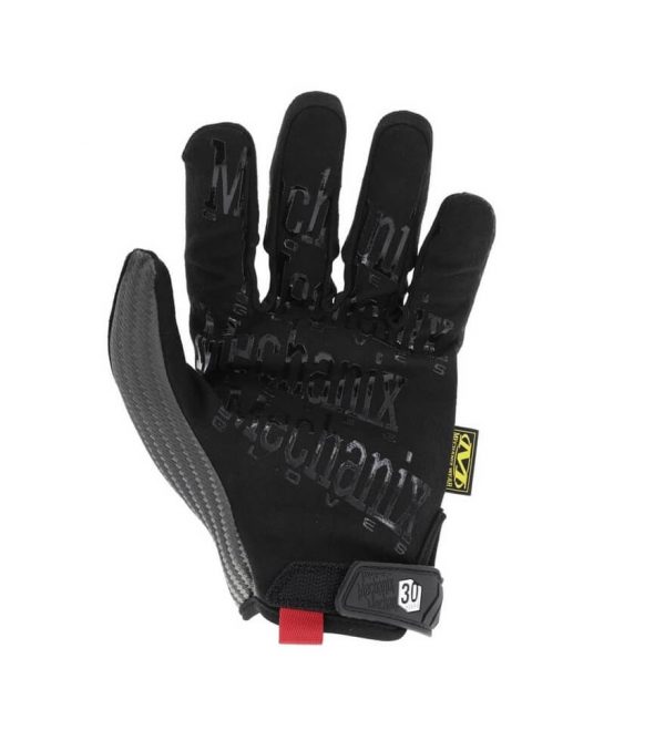 Darba Cimdi Ērti Lēti Kvalitatīvi Labas Kvalitātes Staipīgi Melni THE ORGINAL CARBON Mechanix Gloves Safety Workwear 30th Anniversary Trek Dry TPR Velcro Black Darba Apģērbs Aksesuārs Danett Depo Ksenukai Krauta 220 1a